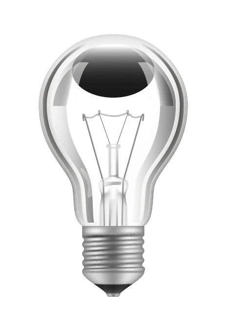 light-bulb turned off